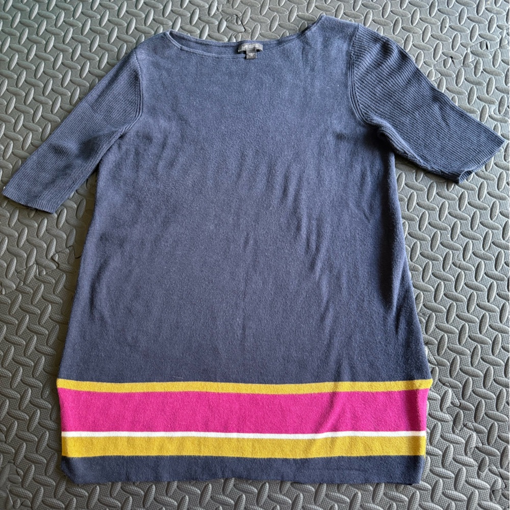 J. Jill Tunic with Pink and Yellow Accents